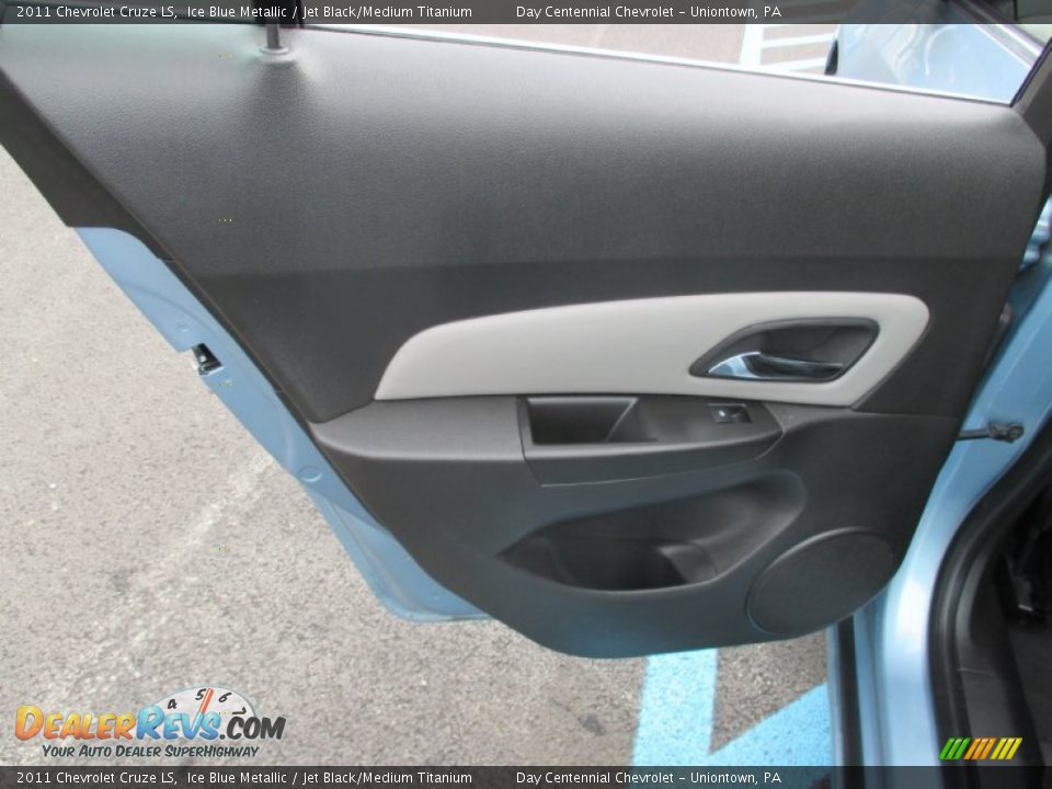 2011 Chevrolet Cruze LS Ice Blue Metallic / Jet Black/Medium Titanium Photo #22