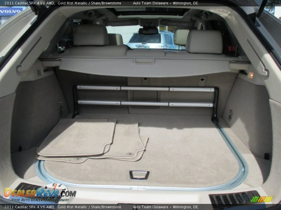 2011 Cadillac SRX 4 V6 AWD Gold Mist Metallic / Shale/Brownstone Photo #25