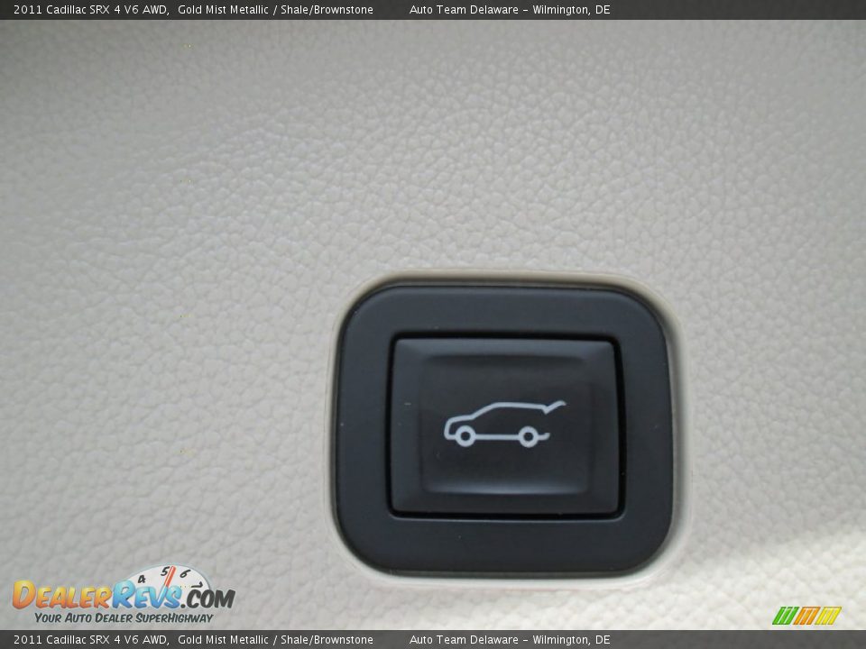 2011 Cadillac SRX 4 V6 AWD Gold Mist Metallic / Shale/Brownstone Photo #26