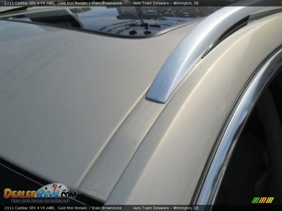 2011 Cadillac SRX 4 V6 AWD Gold Mist Metallic / Shale/Brownstone Photo #29