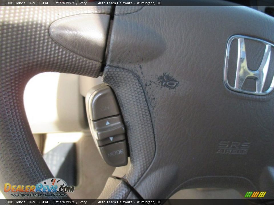 2006 Honda CR-V EX 4WD Taffeta White / Ivory Photo #32
