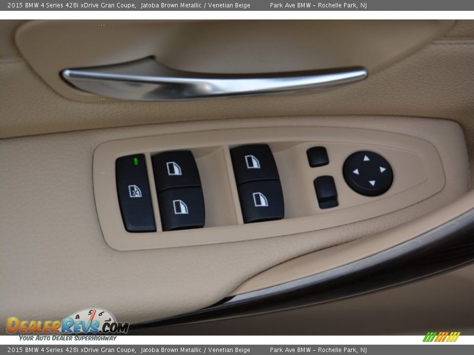2015 BMW 4 Series 428i xDrive Gran Coupe Jatoba Brown Metallic / Venetian Beige Photo #9