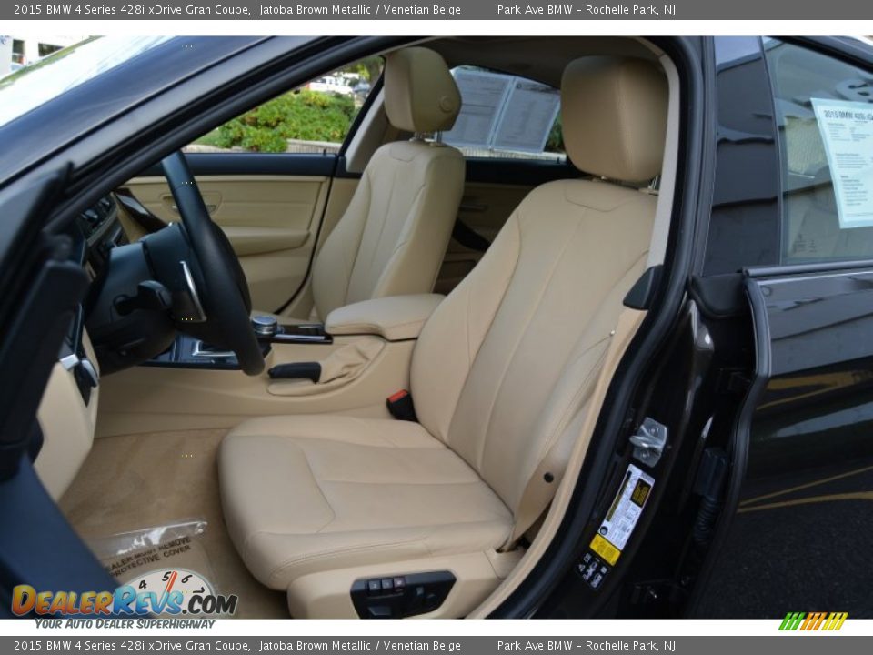 Front Seat of 2015 BMW 4 Series 428i xDrive Gran Coupe Photo #13
