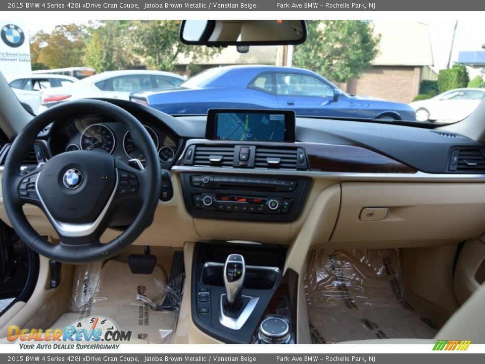 Dashboard of 2015 BMW 4 Series 428i xDrive Gran Coupe Photo #15
