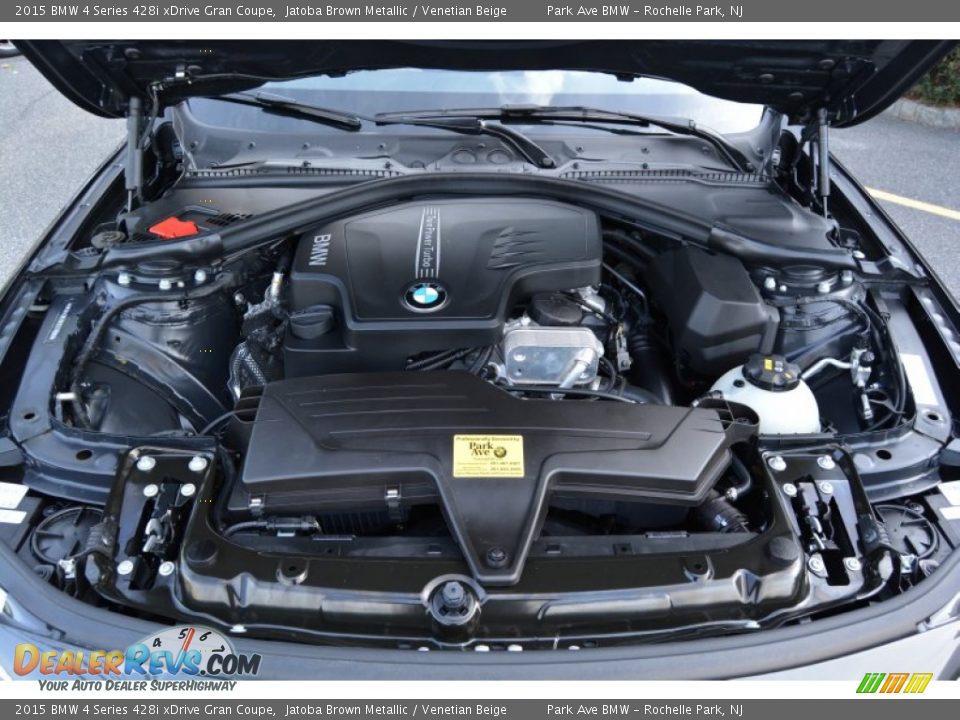 2015 BMW 4 Series 428i xDrive Gran Coupe 2.0 Liter DI TwinPower Turbocharged DOHC 16-Valve VVT 4 Cylinder Engine Photo #30