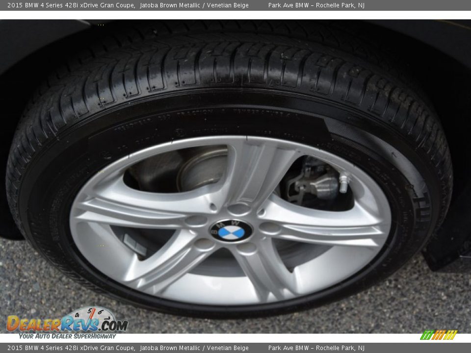 2015 BMW 4 Series 428i xDrive Gran Coupe Jatoba Brown Metallic / Venetian Beige Photo #33