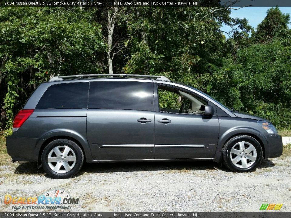 2004 Nissan Quest 3.5 SE Smoke Gray Metallic / Gray Photo #7