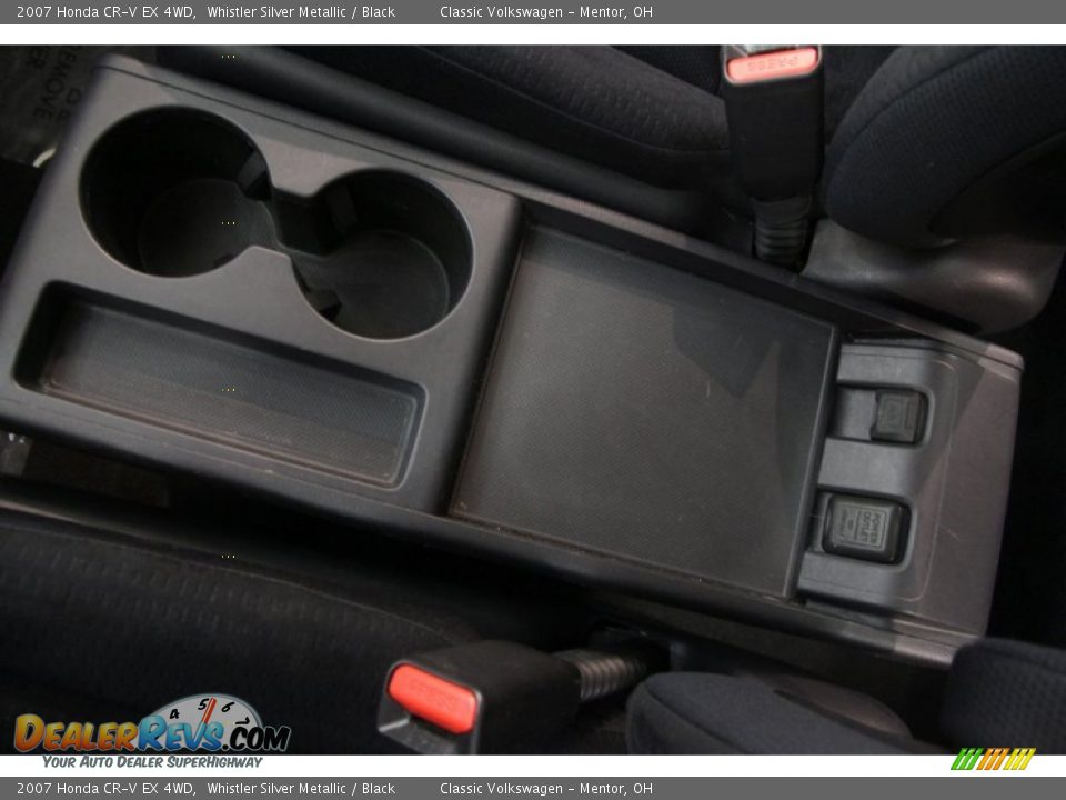 2007 Honda CR-V EX 4WD Whistler Silver Metallic / Black Photo #10