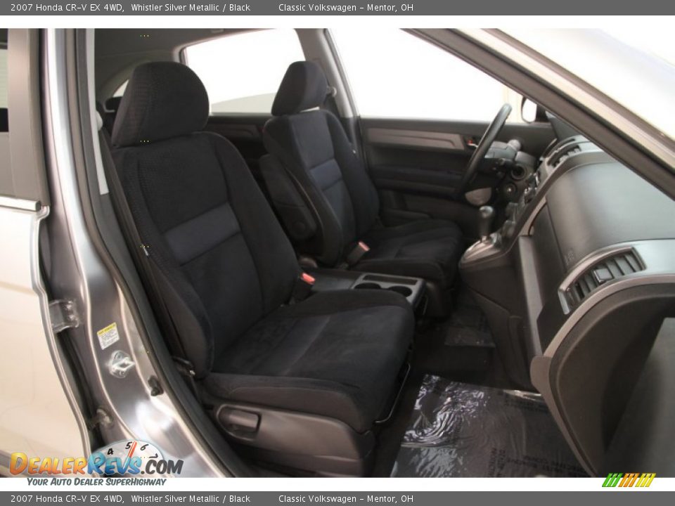 2007 Honda CR-V EX 4WD Whistler Silver Metallic / Black Photo #11