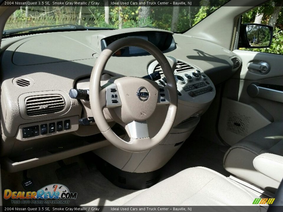 2004 Nissan Quest 3.5 SE Smoke Gray Metallic / Gray Photo #18