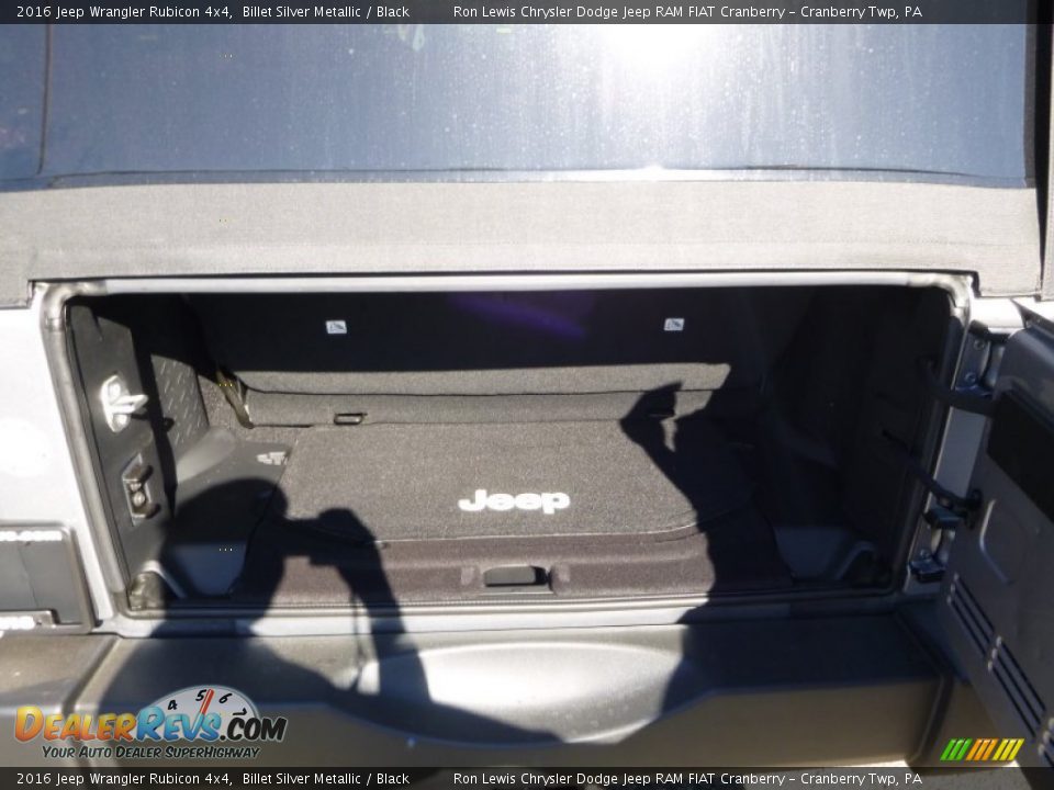 2016 Jeep Wrangler Rubicon 4x4 Billet Silver Metallic / Black Photo #7