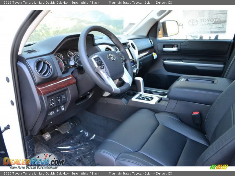 2016 Toyota Tundra Limited Double Cab 4x4 Super White / Black Photo #5