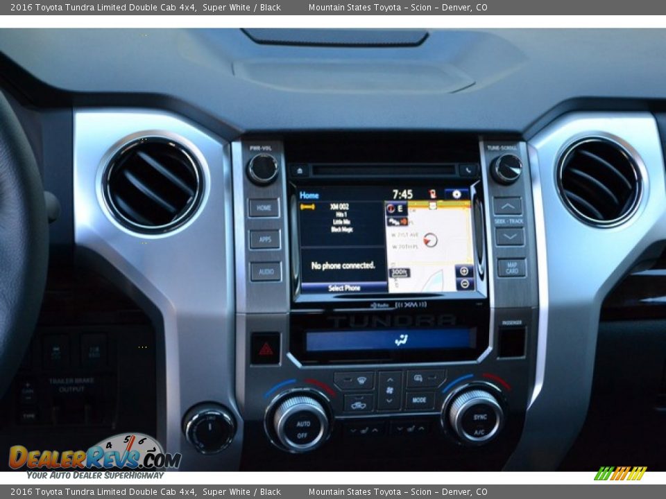 2016 Toyota Tundra Limited Double Cab 4x4 Super White / Black Photo #7