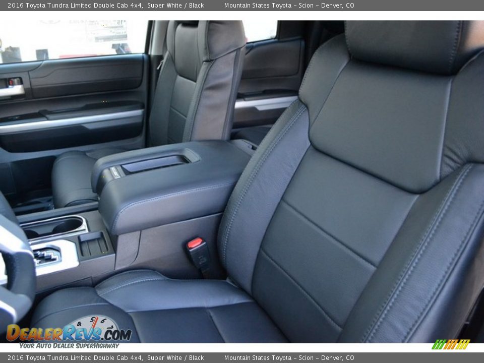 2016 Toyota Tundra Limited Double Cab 4x4 Super White / Black Photo #8