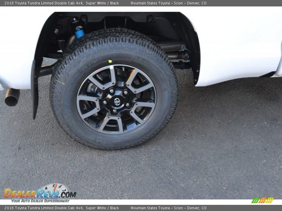 2016 Toyota Tundra Limited Double Cab 4x4 Super White / Black Photo #11