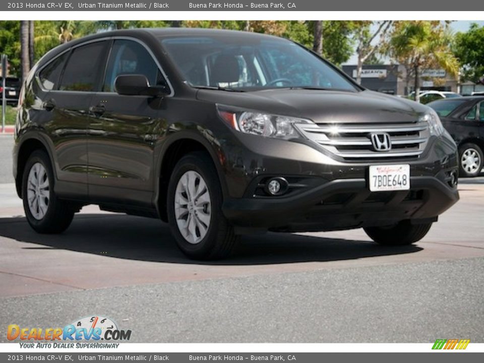 2013 Honda CR-V EX Urban Titanium Metallic / Black Photo #1