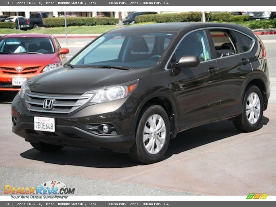 2013 Honda CR-V EX Urban Titanium Metallic / Black Photo #8