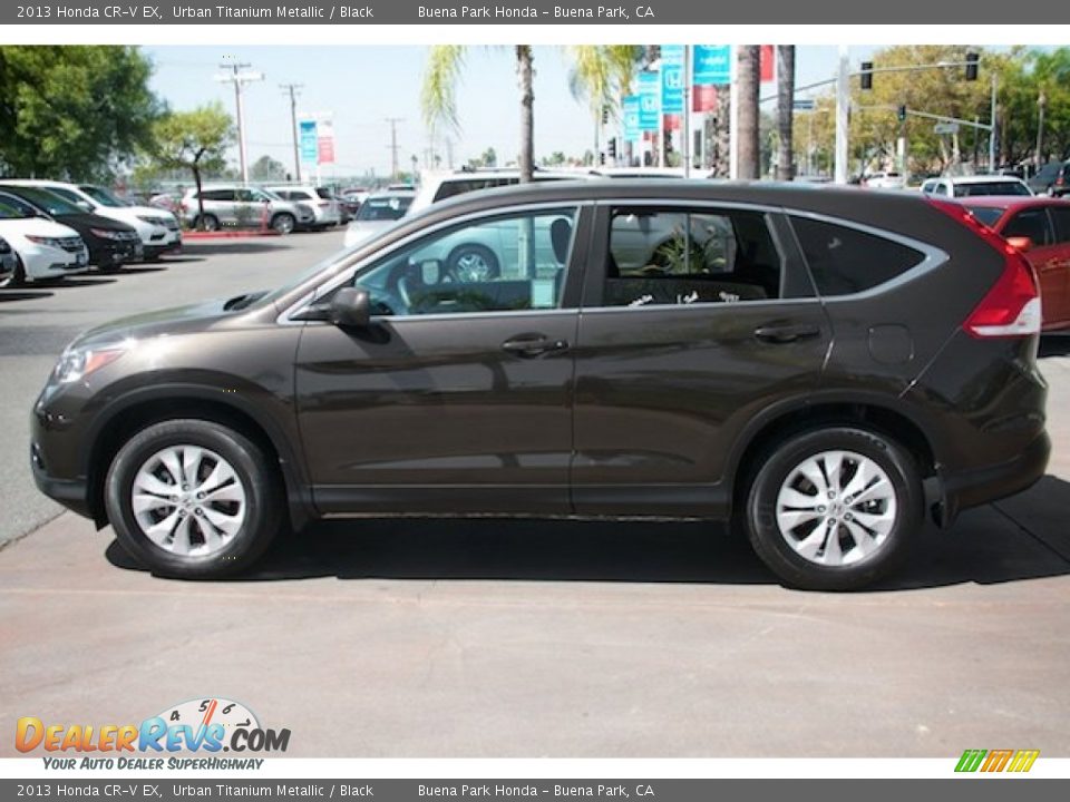 2013 Honda CR-V EX Urban Titanium Metallic / Black Photo #9