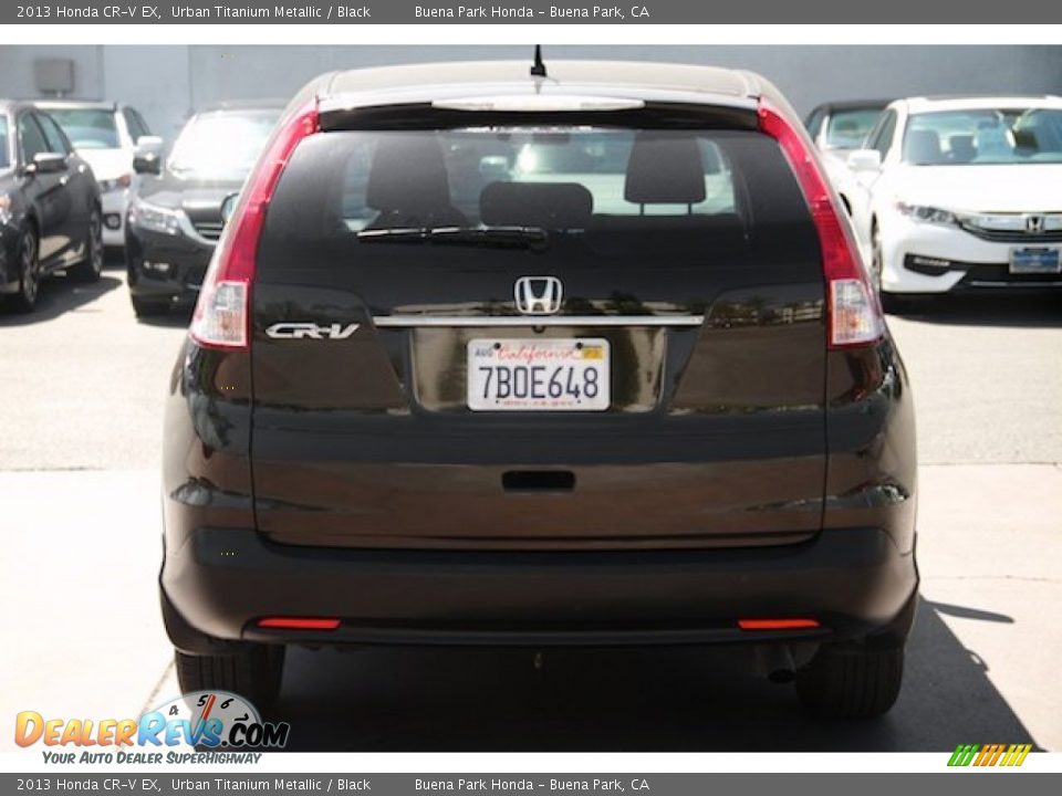 2013 Honda CR-V EX Urban Titanium Metallic / Black Photo #10