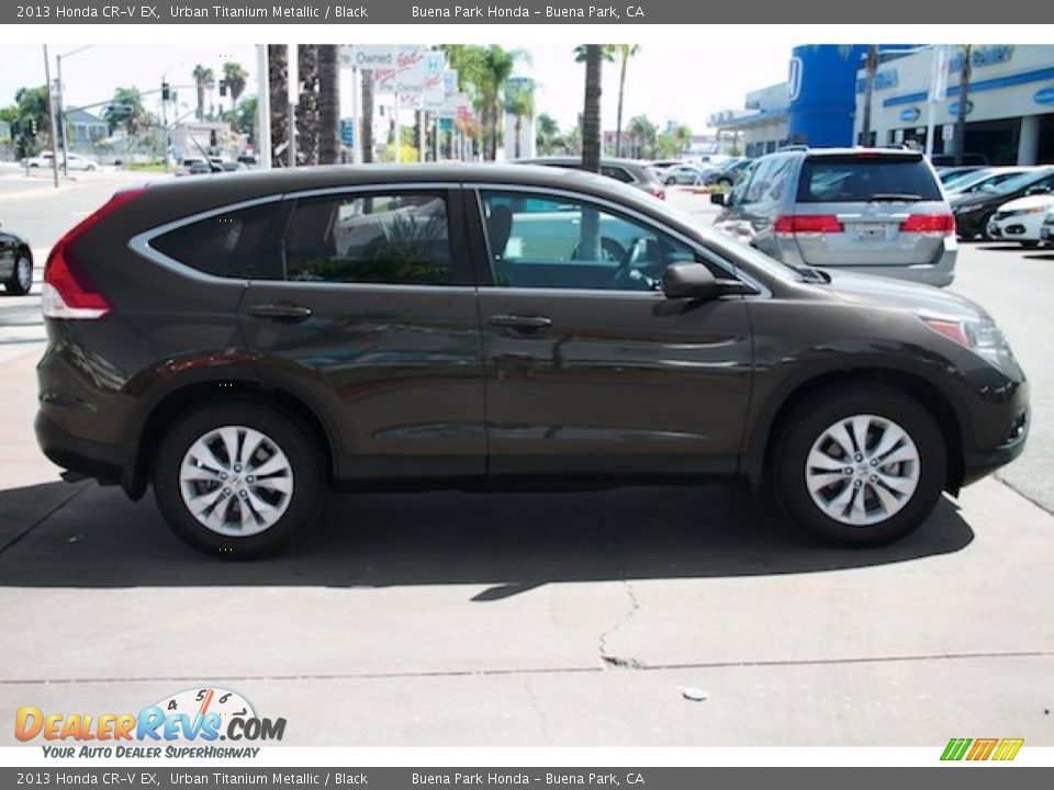 2013 Honda CR-V EX Urban Titanium Metallic / Black Photo #12