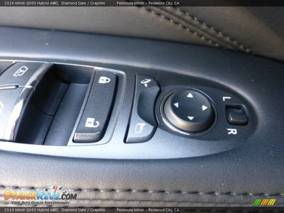 2014 Infiniti QX60 Hybrid AWD Diamond Slate / Graphite Photo #32