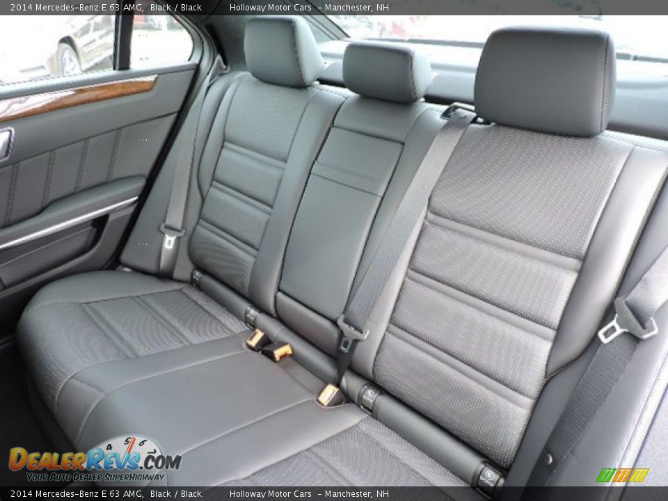 Rear Seat of 2014 Mercedes-Benz E 63 AMG Photo #7