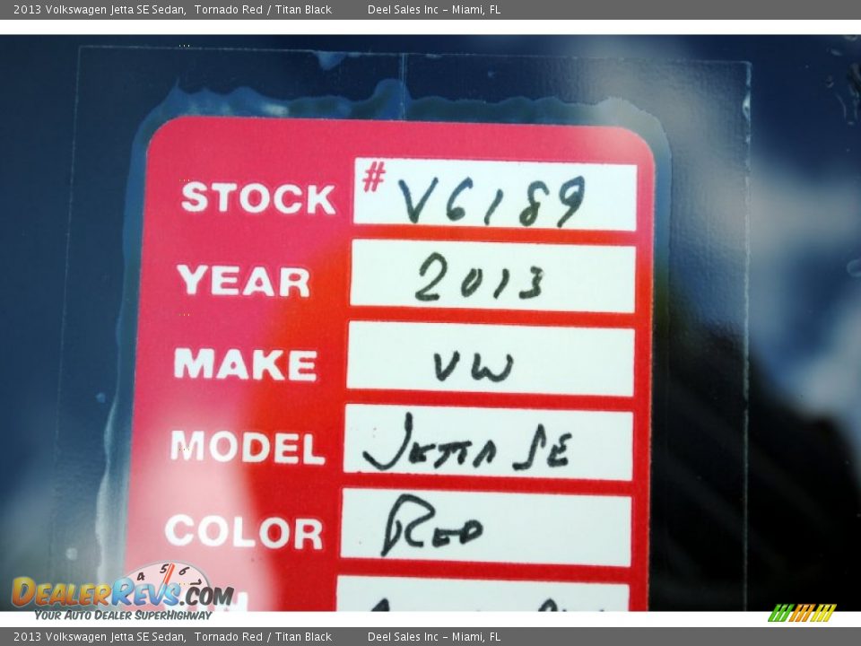 2013 Volkswagen Jetta SE Sedan Tornado Red / Titan Black Photo #20