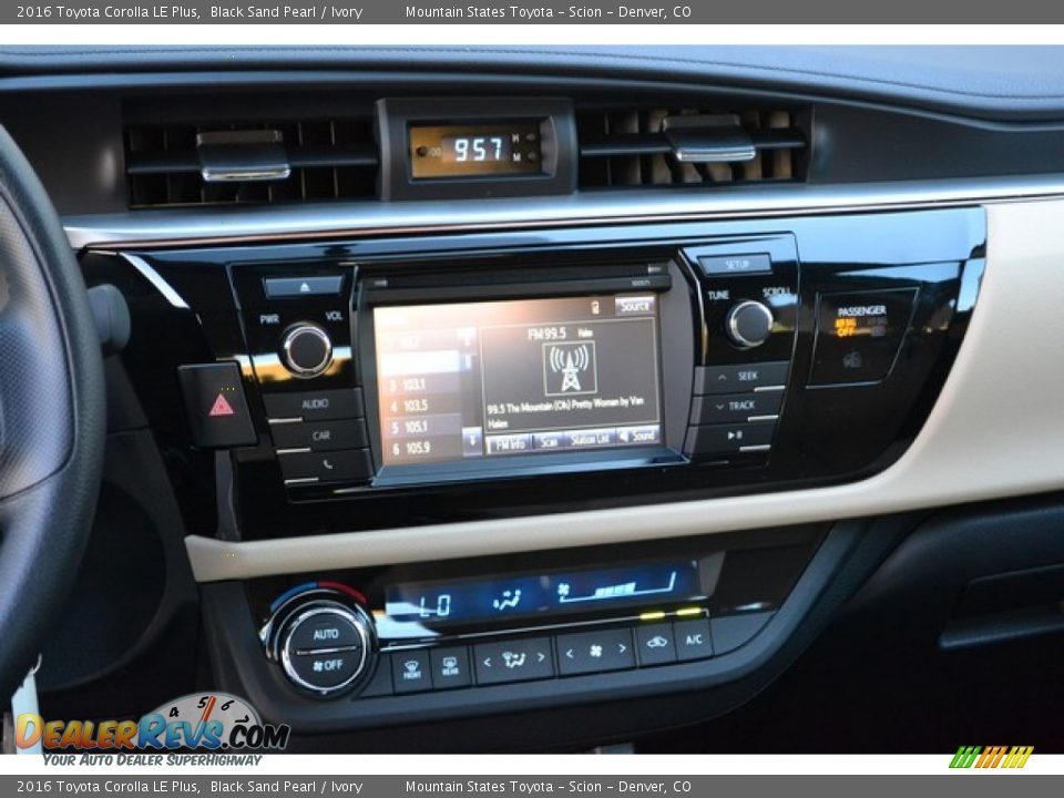 Controls of 2016 Toyota Corolla LE Plus Photo #6