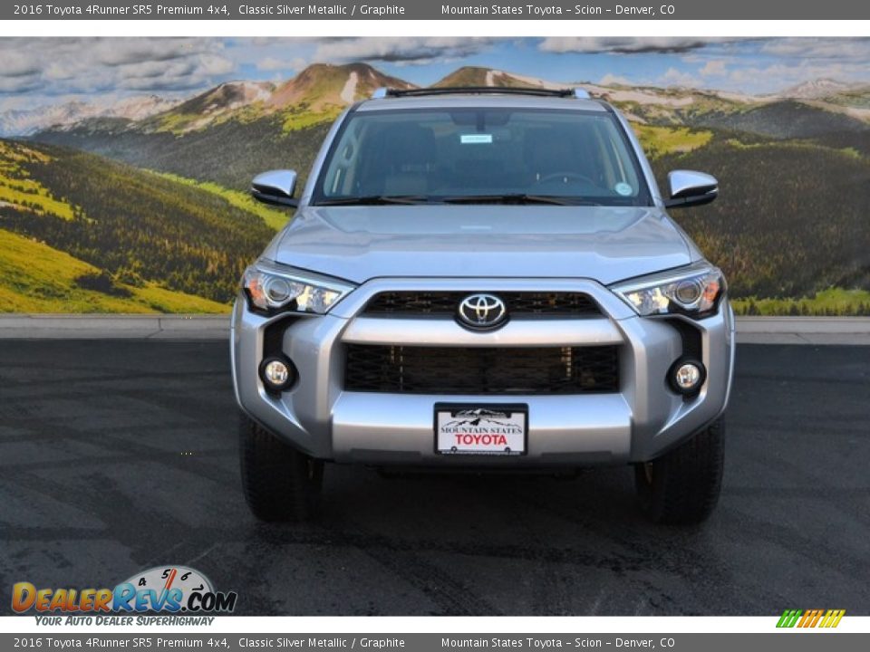 2016 Toyota 4Runner SR5 Premium 4x4 Classic Silver Metallic / Graphite Photo #2