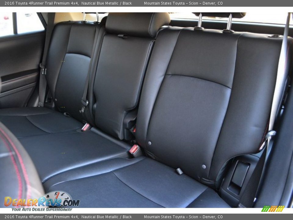 Rear Seat of 2016 Toyota 4Runner Trail Premium 4x4 Photo #7