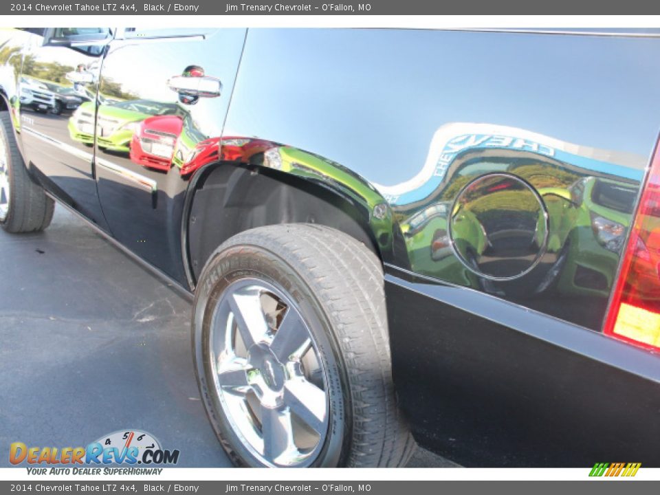 2014 Chevrolet Tahoe LTZ 4x4 Black / Ebony Photo #4