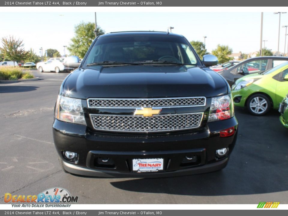 2014 Chevrolet Tahoe LTZ 4x4 Black / Ebony Photo #8