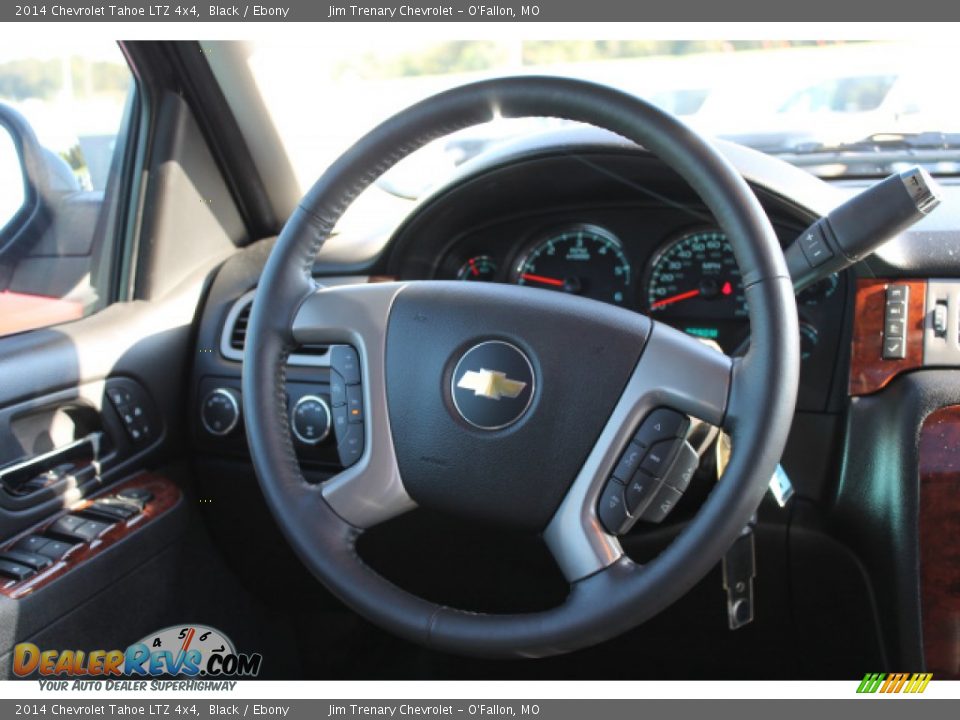 2014 Chevrolet Tahoe LTZ 4x4 Black / Ebony Photo #11