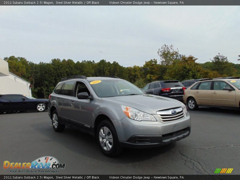 Front 3/4 View of 2011 Subaru Outback 2.5i Wagon Photo #9