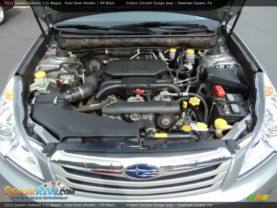 2011 Subaru Outback 2.5i Wagon 2.5 Liter SOHC 16-Valve VVT Flat 4 Cylinder Engine Photo #10