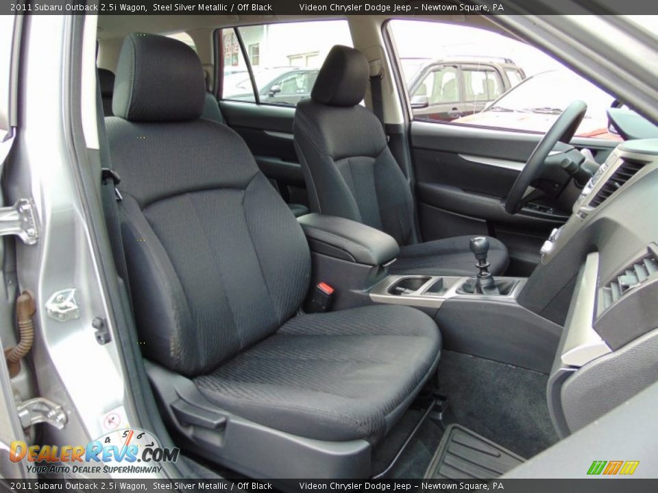 Front Seat of 2011 Subaru Outback 2.5i Wagon Photo #18