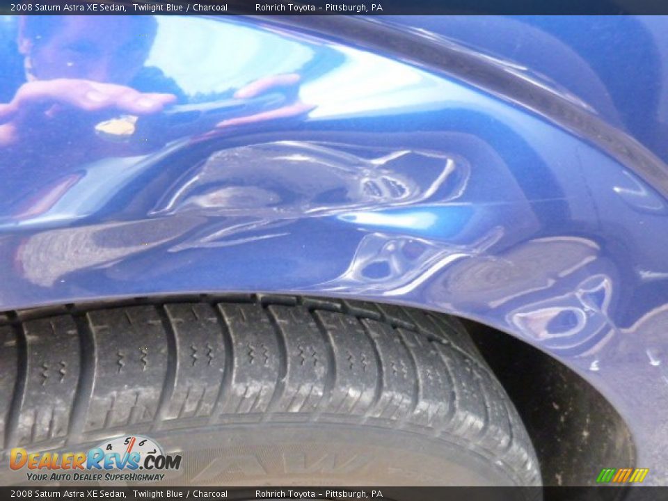2008 Saturn Astra XE Sedan Twilight Blue / Charcoal Photo #6