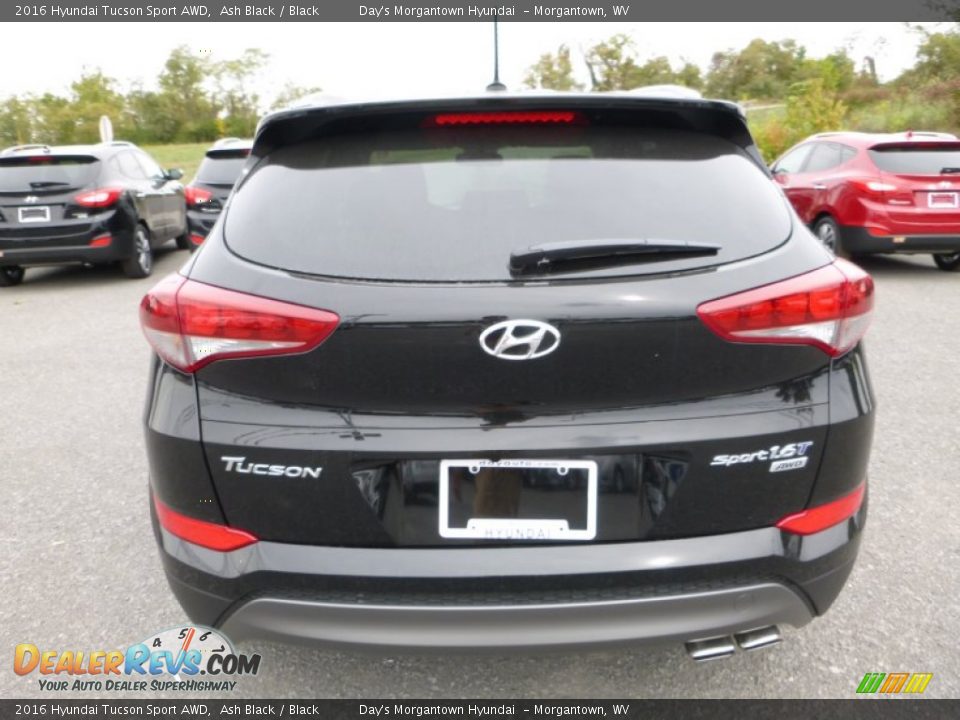 2016 Hyundai Tucson Sport AWD Ash Black / Black Photo #8