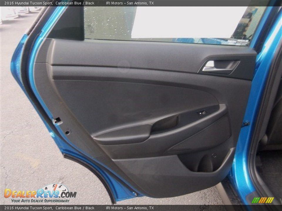2016 Hyundai Tucson Sport Caribbean Blue / Black Photo #18