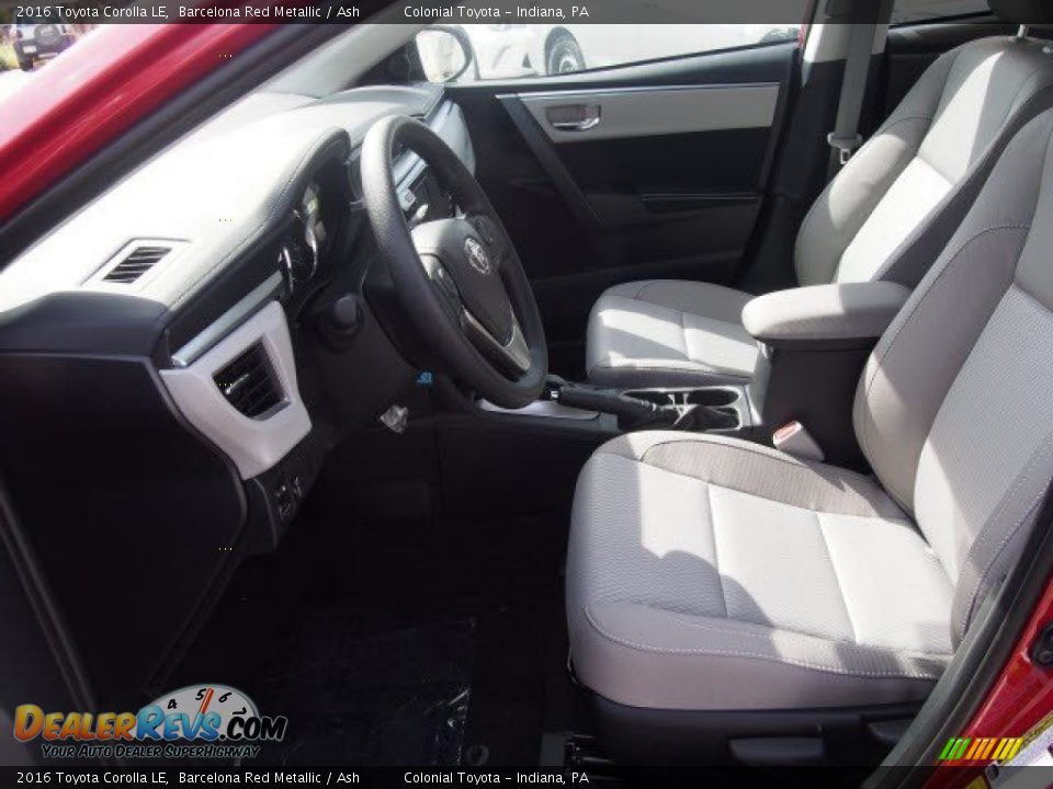 Front Seat of 2016 Toyota Corolla LE Photo #4