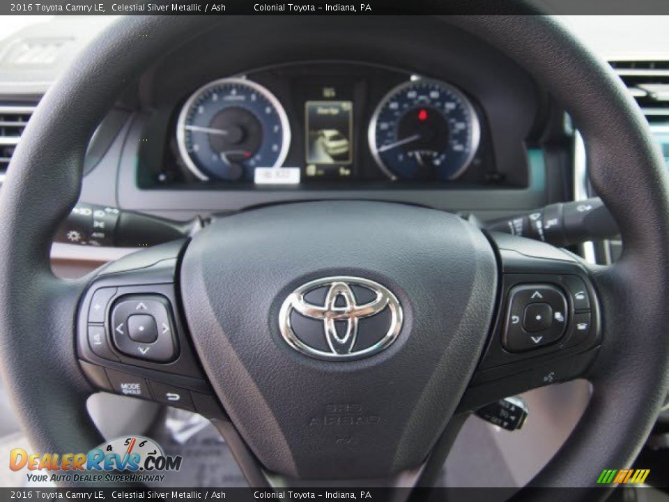 2016 Toyota Camry LE Steering Wheel Photo #10