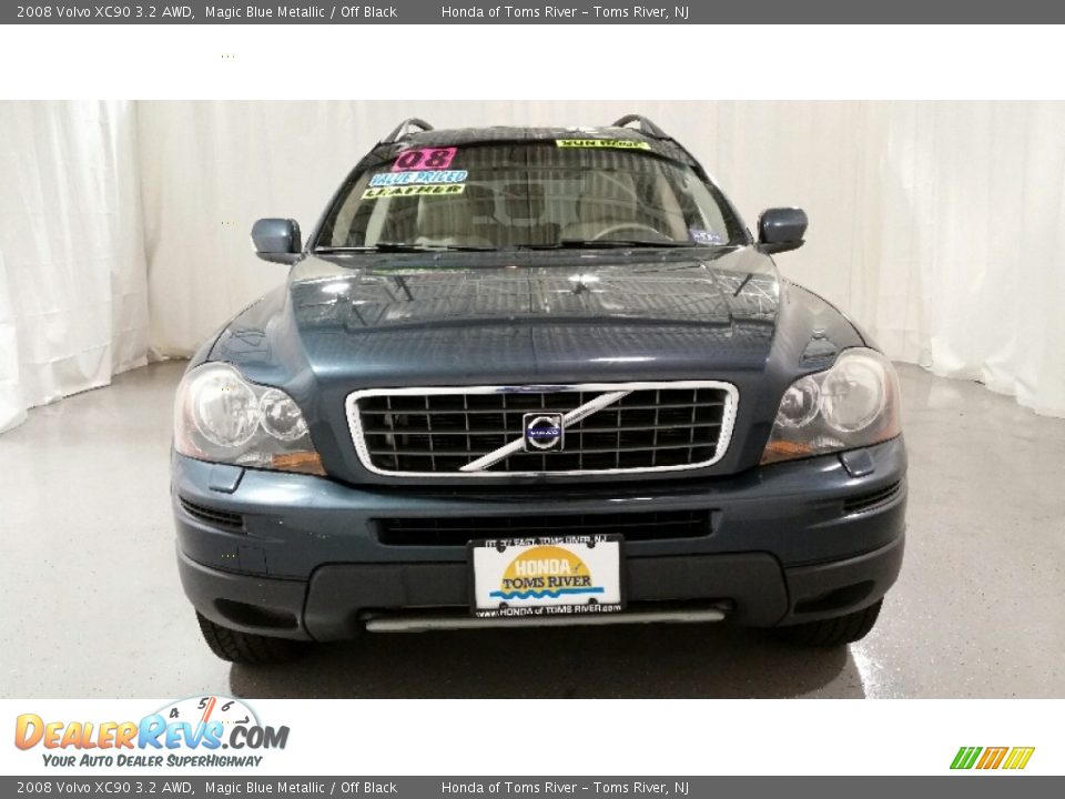 2008 Volvo XC90 3.2 AWD Magic Blue Metallic / Off Black Photo #2