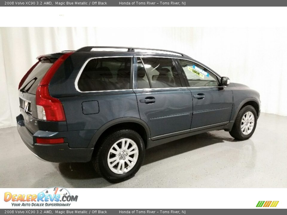 2008 Volvo XC90 3.2 AWD Magic Blue Metallic / Off Black Photo #6
