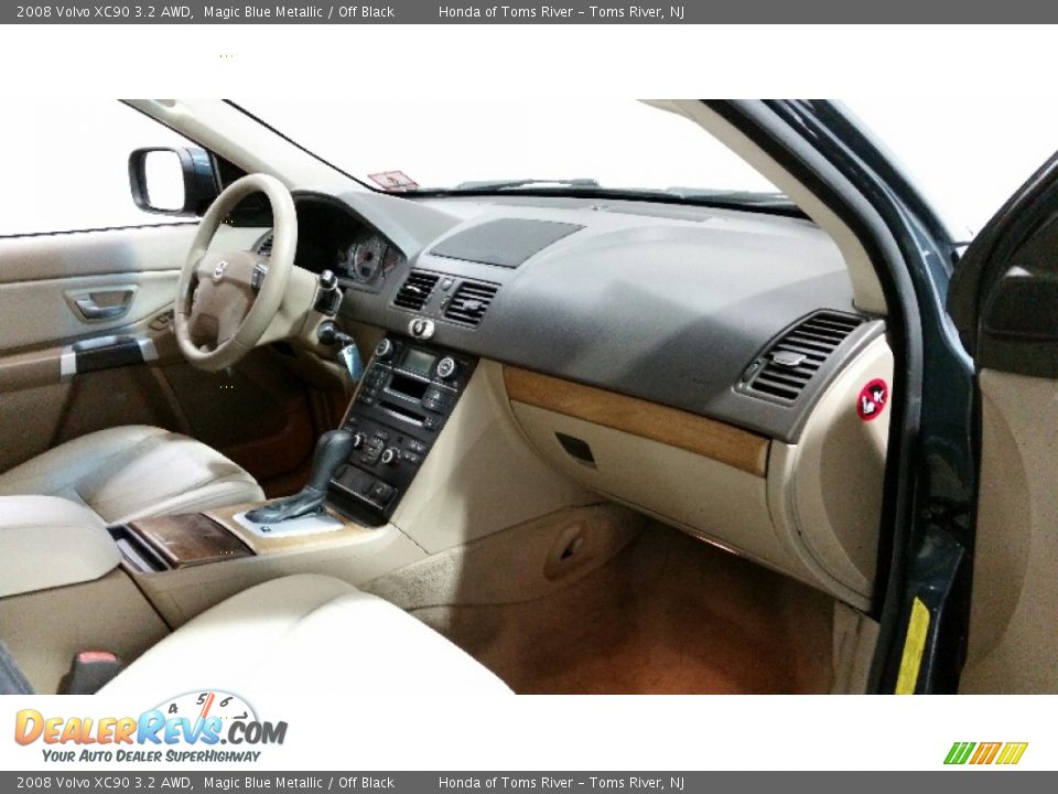 2008 Volvo XC90 3.2 AWD Magic Blue Metallic / Off Black Photo #8