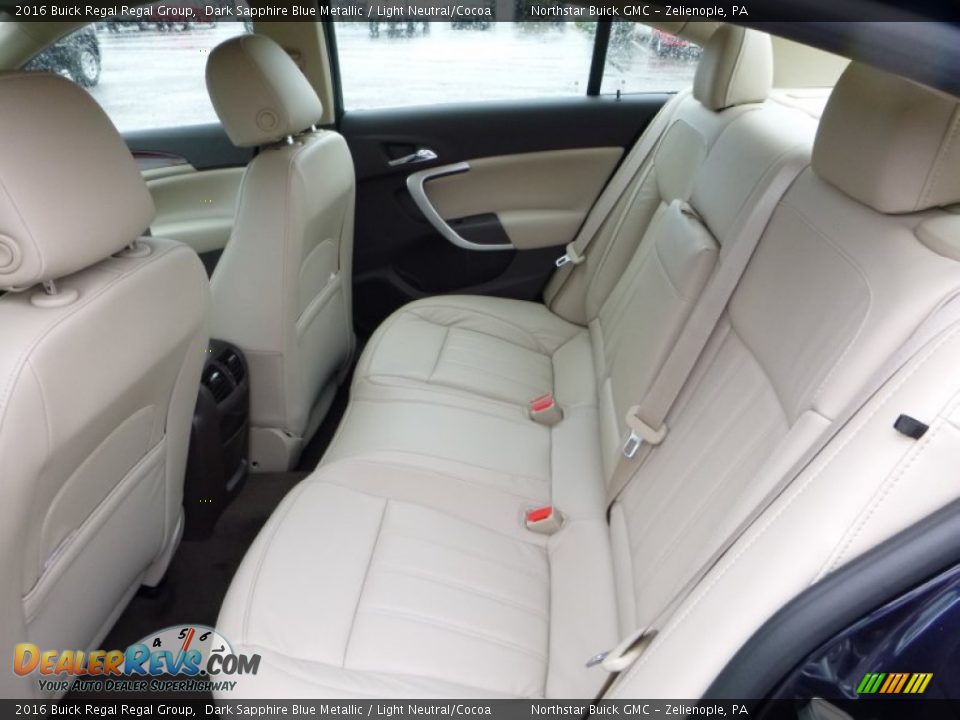Rear Seat of 2016 Buick Regal Regal Group Photo #4