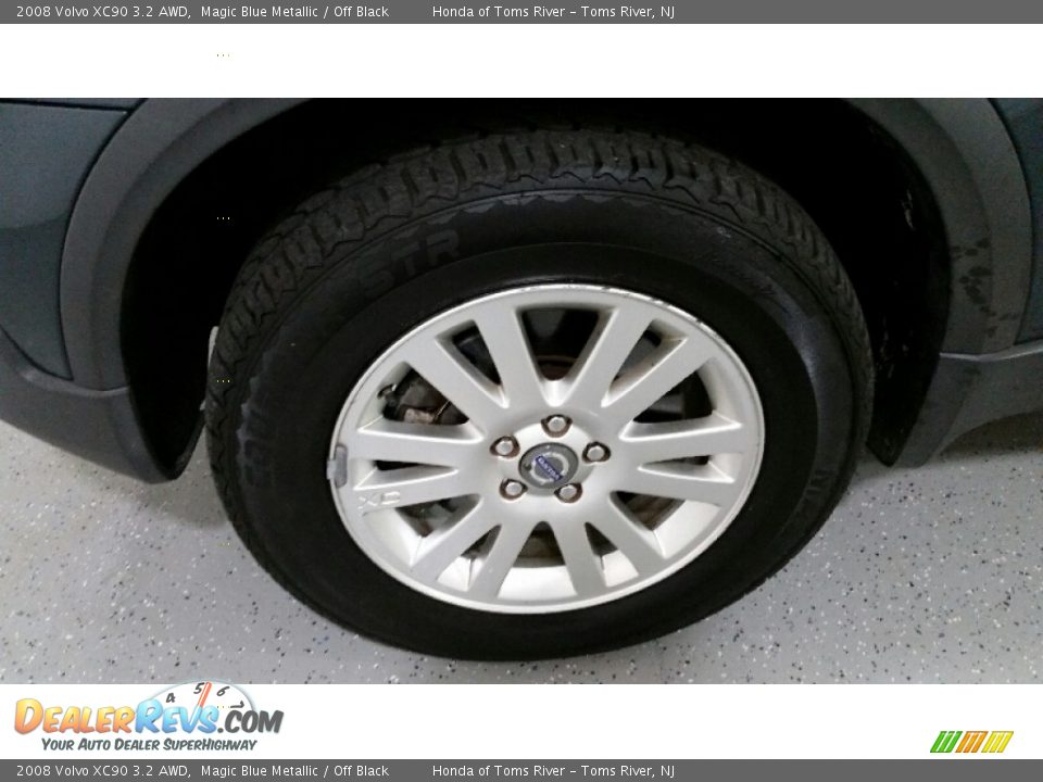 2008 Volvo XC90 3.2 AWD Magic Blue Metallic / Off Black Photo #16