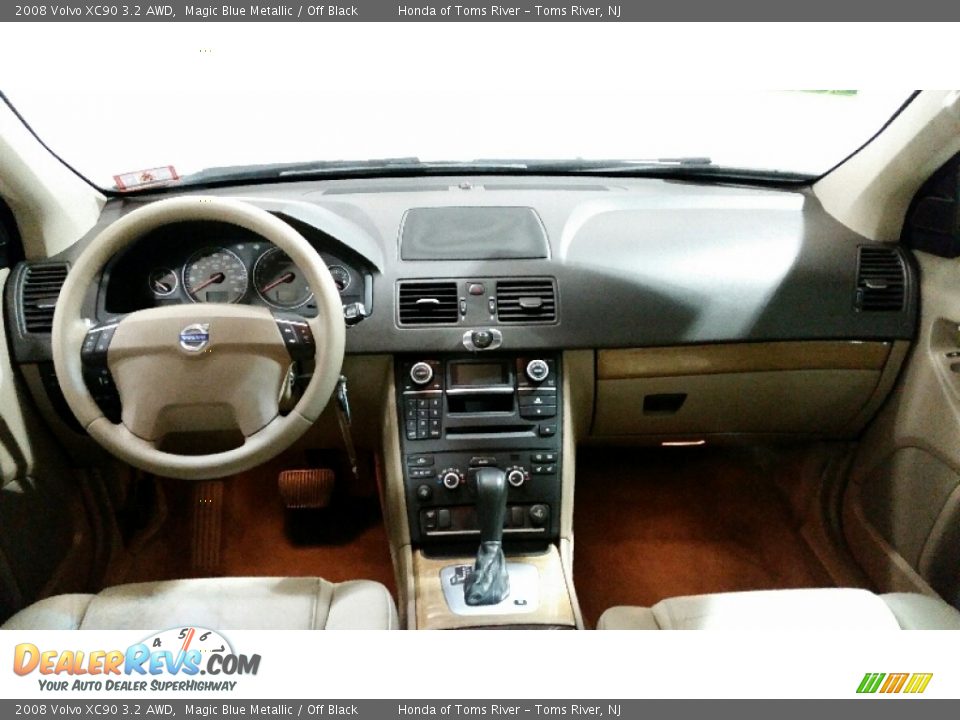 2008 Volvo XC90 3.2 AWD Magic Blue Metallic / Off Black Photo #21