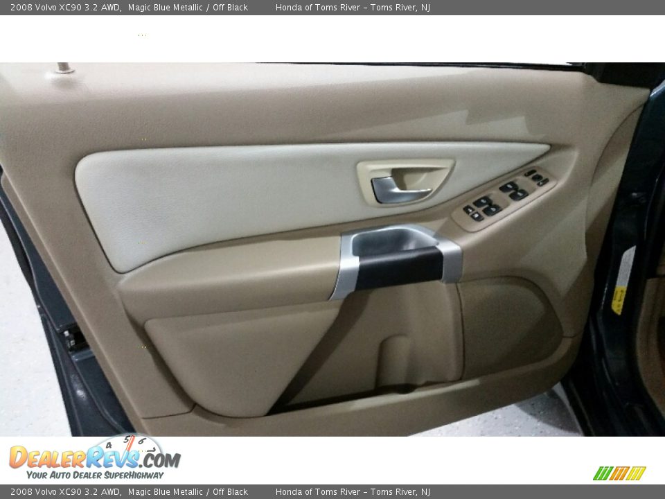 2008 Volvo XC90 3.2 AWD Magic Blue Metallic / Off Black Photo #25