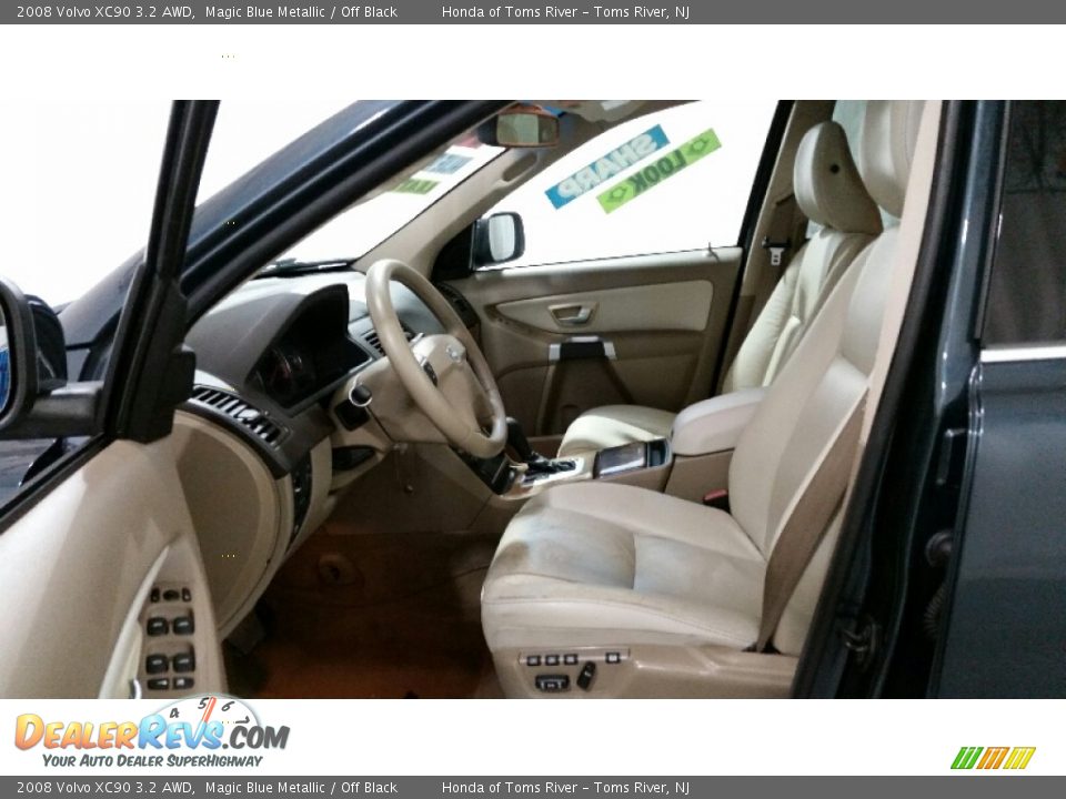 2008 Volvo XC90 3.2 AWD Magic Blue Metallic / Off Black Photo #26