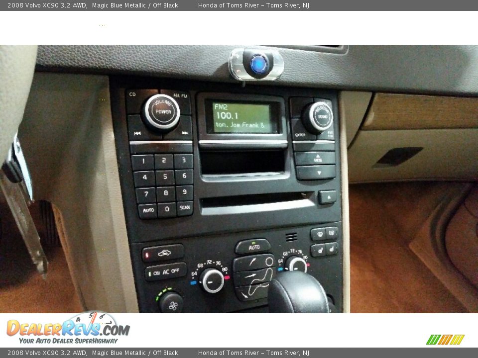 2008 Volvo XC90 3.2 AWD Magic Blue Metallic / Off Black Photo #28